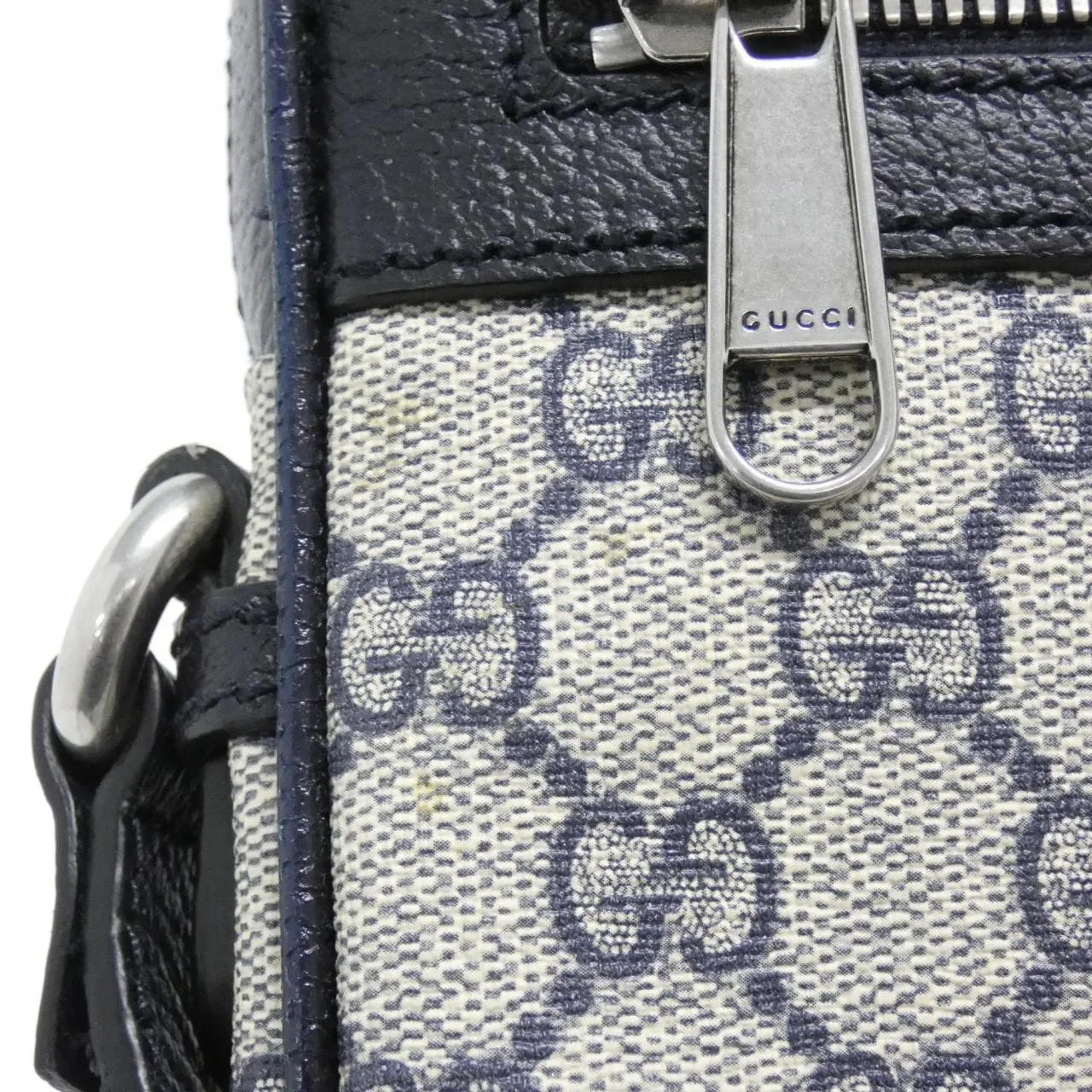 GUCCI Ophidia 547926 96IWN Shoulder Canvas 黑色 帆布 中古品A - 縮圖 5