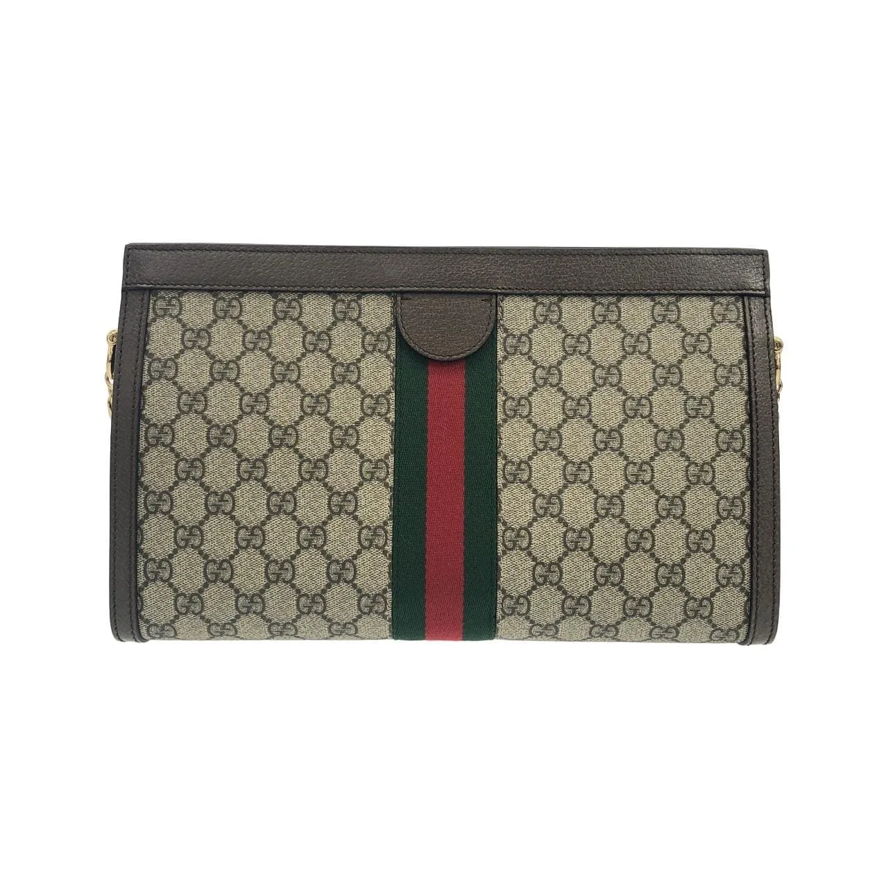 GUCCI 503876 K05NG Shoulder Canvas 黑色 帆布 中古品A - 縮圖 2