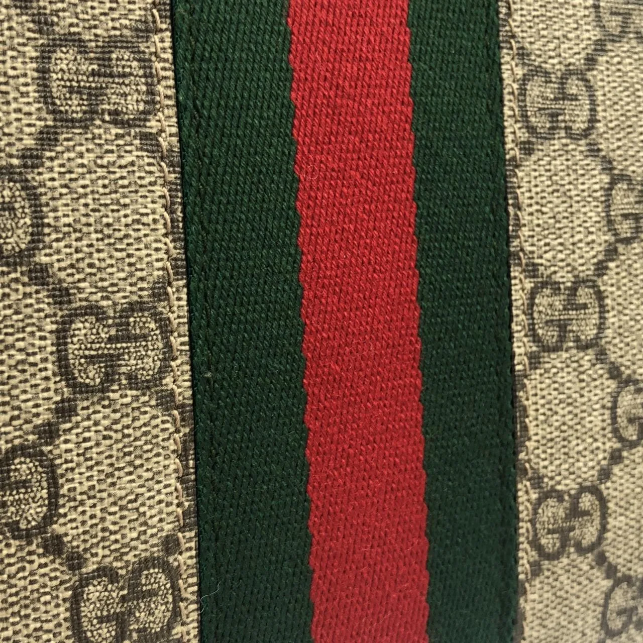GUCCI 503876 K05NG Shoulder Canvas 黑色 帆布 中古品A - 縮圖 6