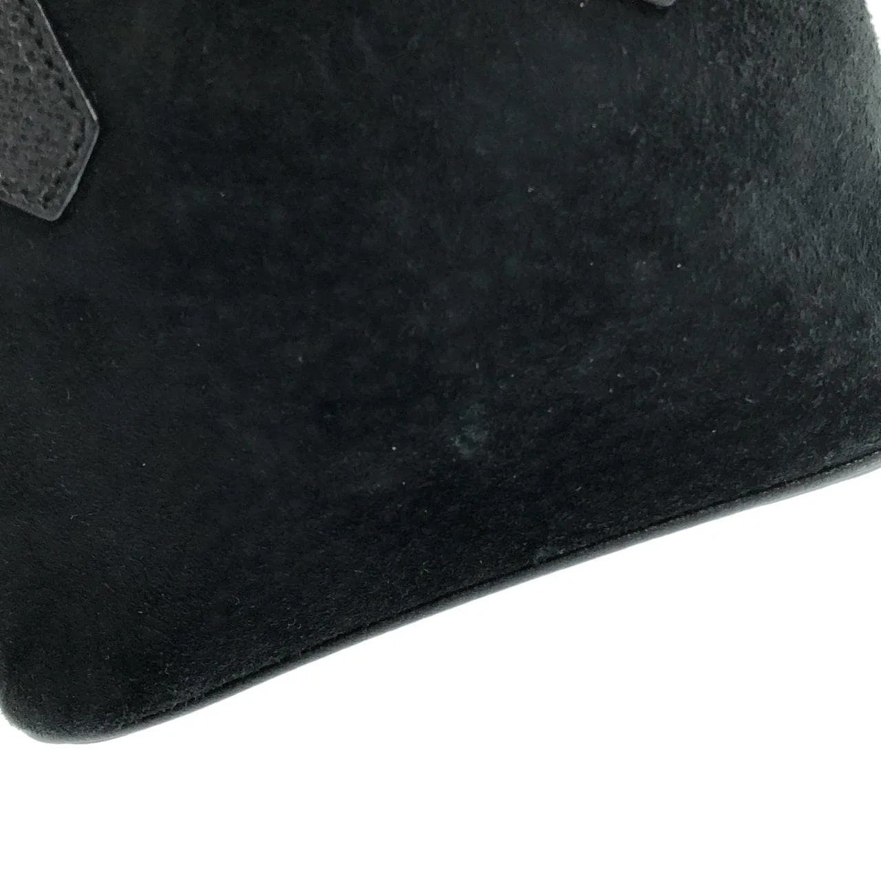 GUCCI 007 2865 Handbag Leather Black Leather Rank A - Thumbnail 7