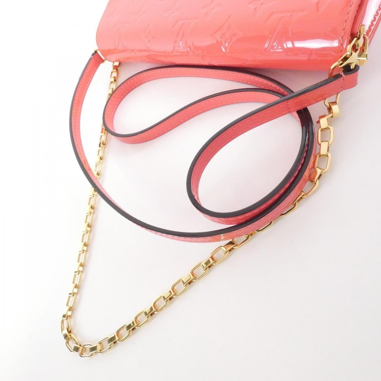 LOUIS VUITTON M90274 Shoulder Bag Vernis 黑色 Vernis 中古品B - 縮圖 6