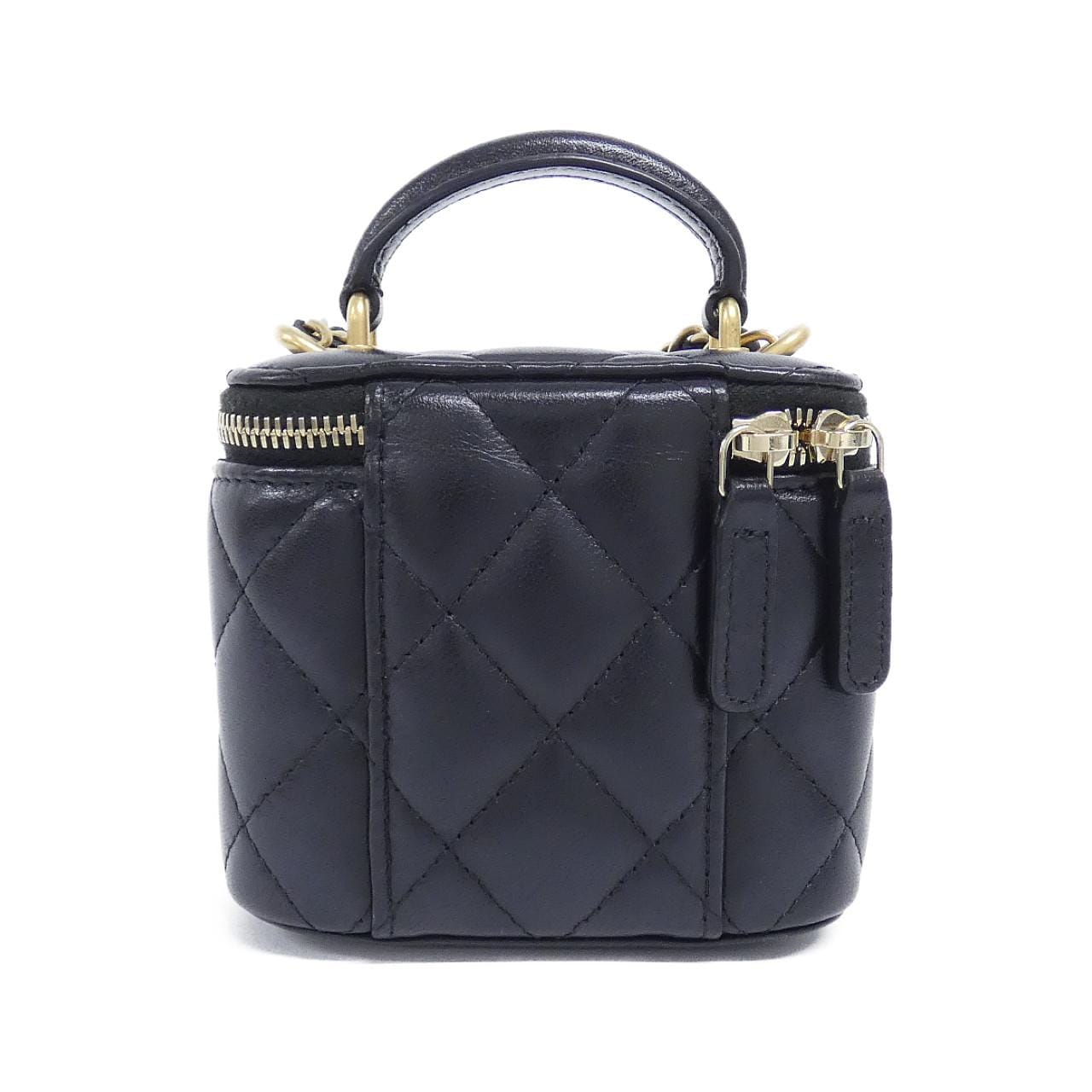 CHANEL AP2198 Bag Lambskin Black Lambskin - Thumbnail 2