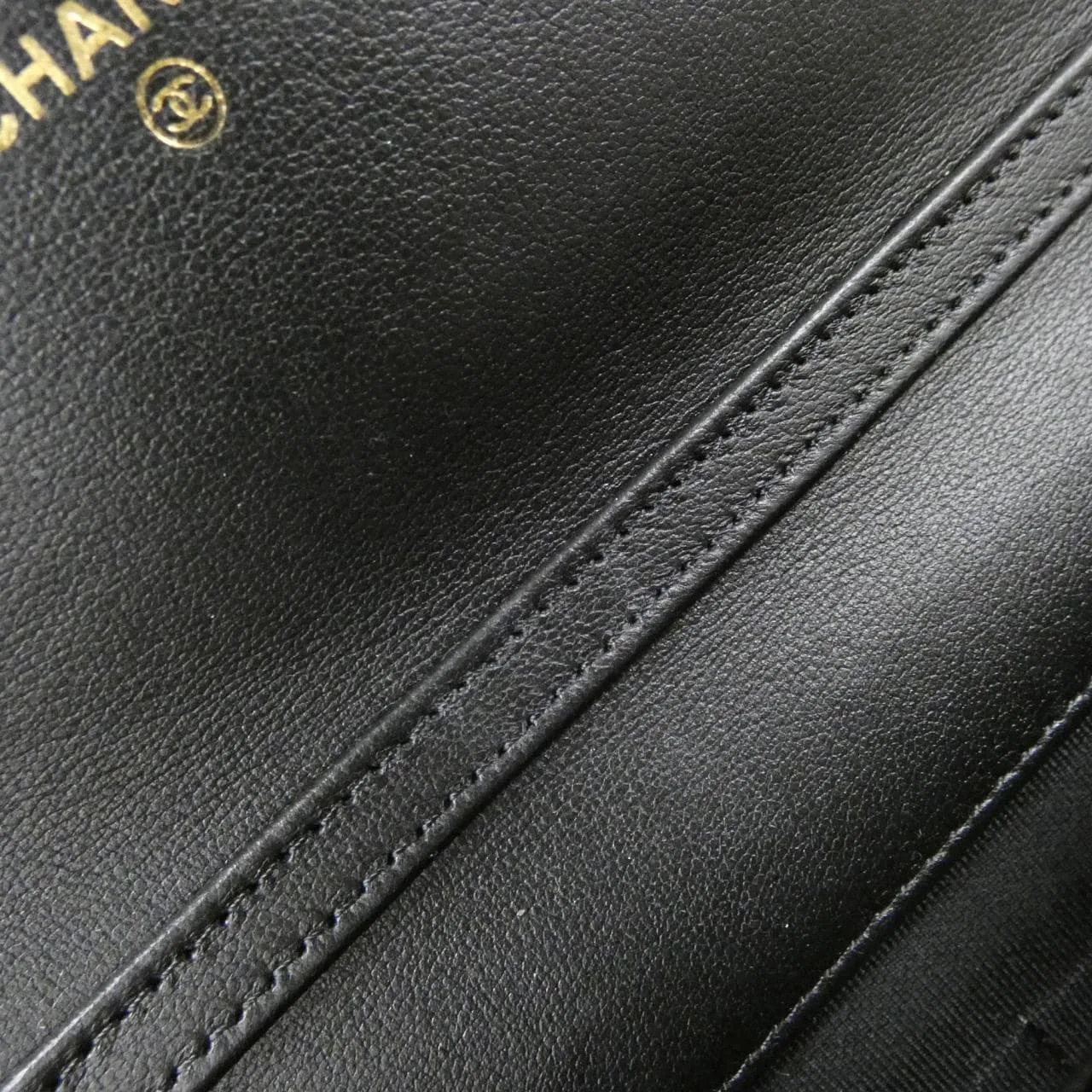 CHANEL AP4013 Wallet Patent Leather 黑色 漆皮 中古品A - 縮圖 9