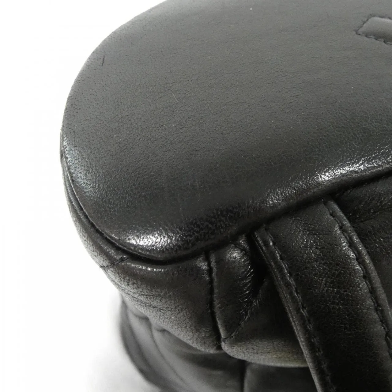 CHANEL 04194 Backpack Lambskin Black Lambskin - Thumbnail 3