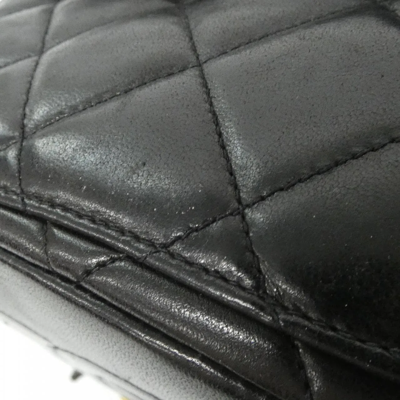 CHANEL 04194 Backpack Lambskin Black Lambskin - Thumbnail 4