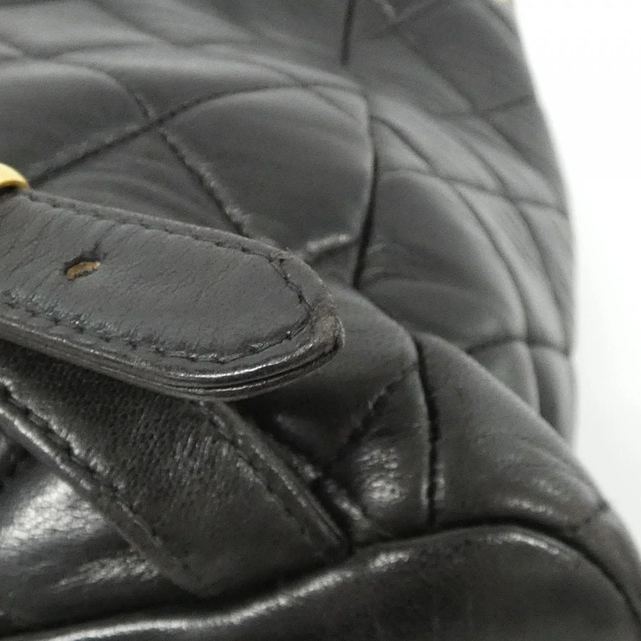 CHANEL 04194 Backpack Lambskin Black Lambskin - Thumbnail 6