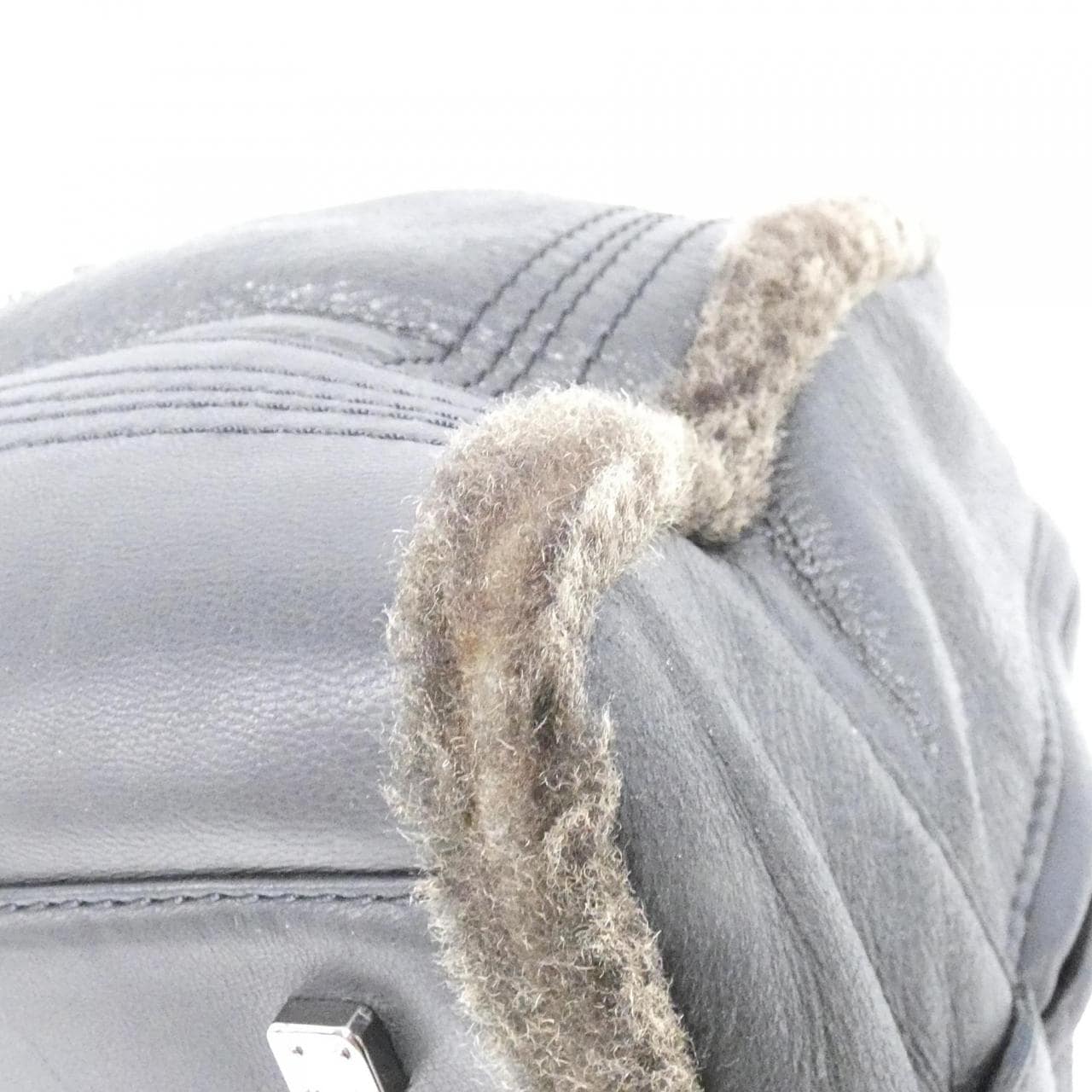 LOEWE Amazona Bag 黑色 中古品B - 縮圖 4