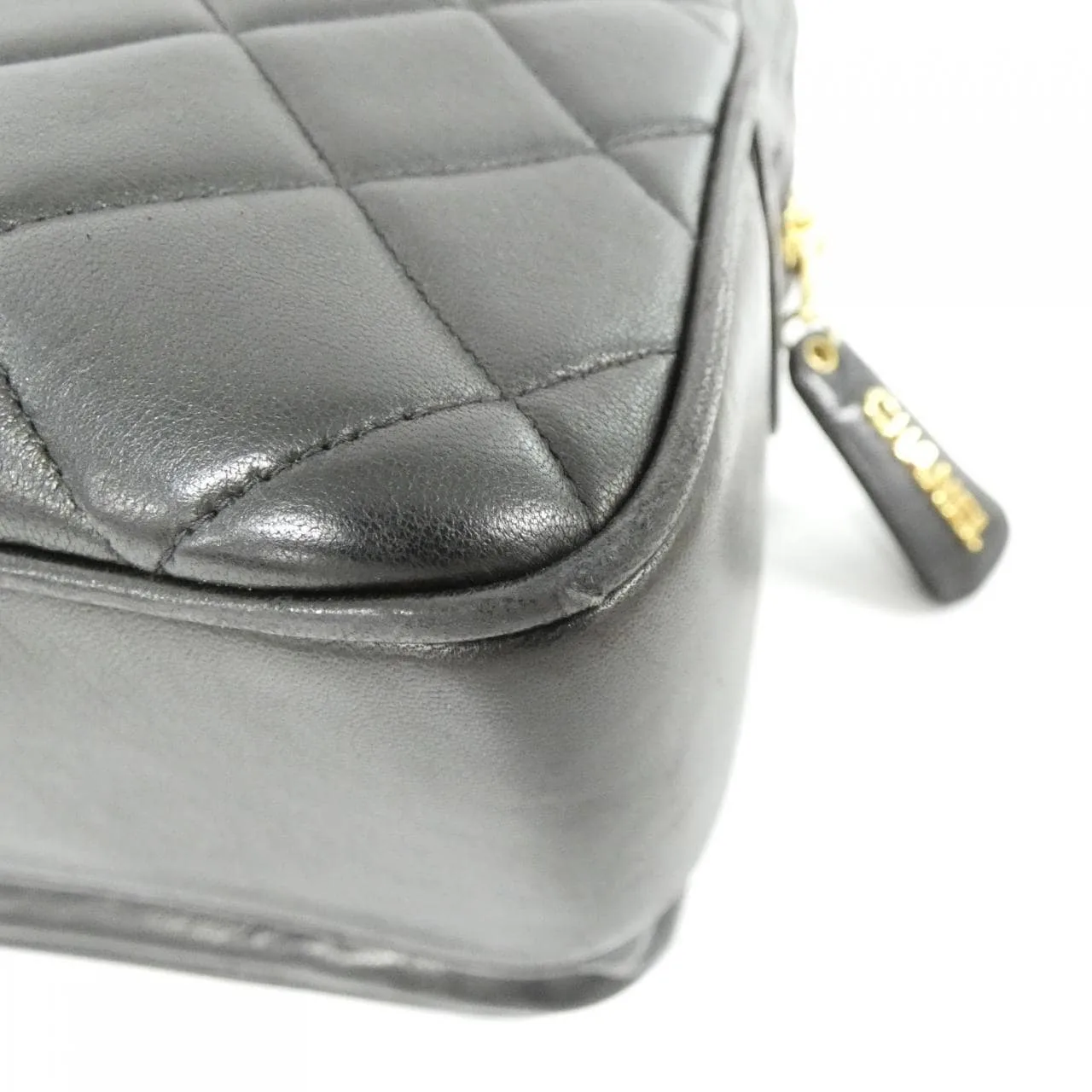 CHANEL Shoulder Lambskin Black Lambskin - Thumbnail 3