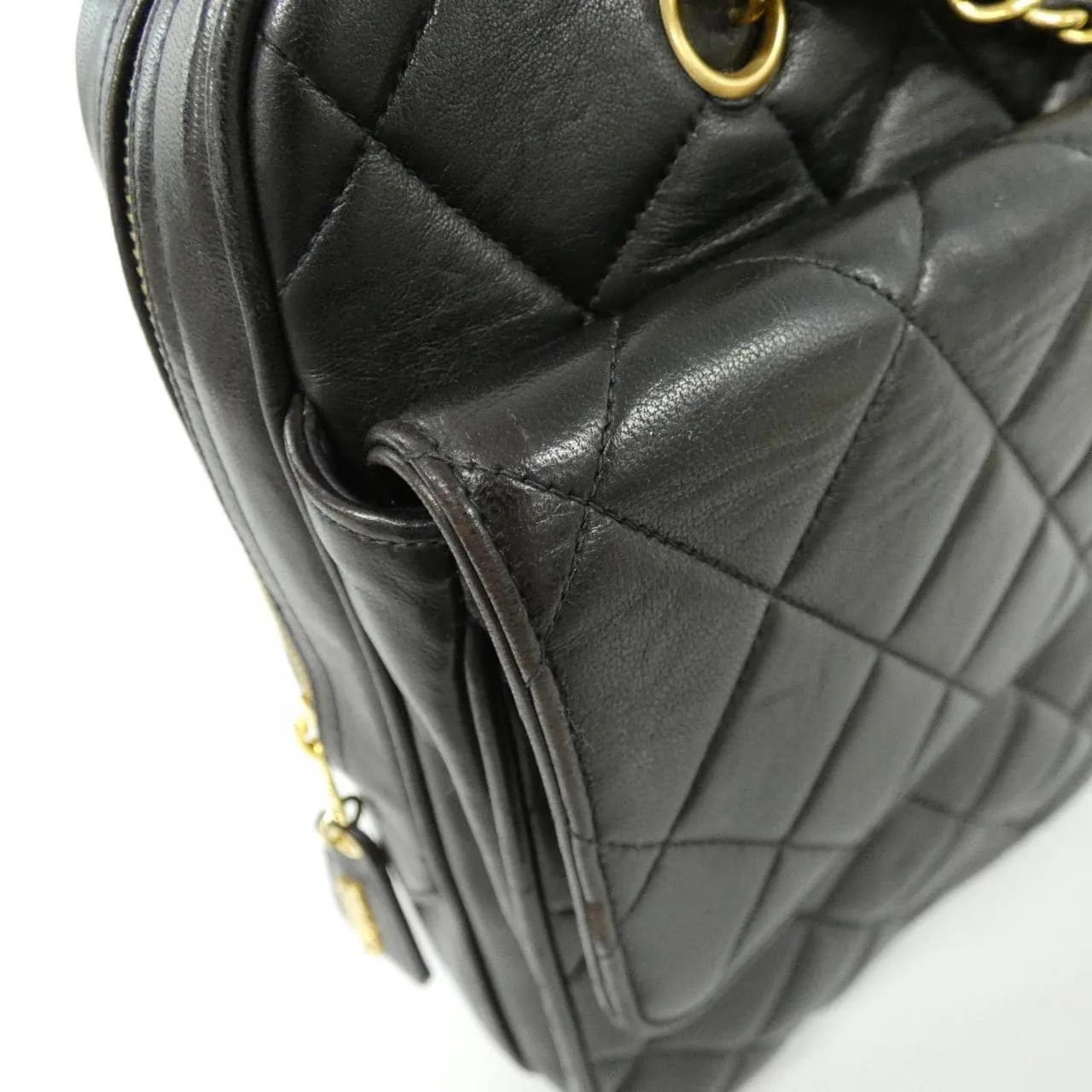 CHANEL Shoulder Lambskin Black Lambskin - Thumbnail 5