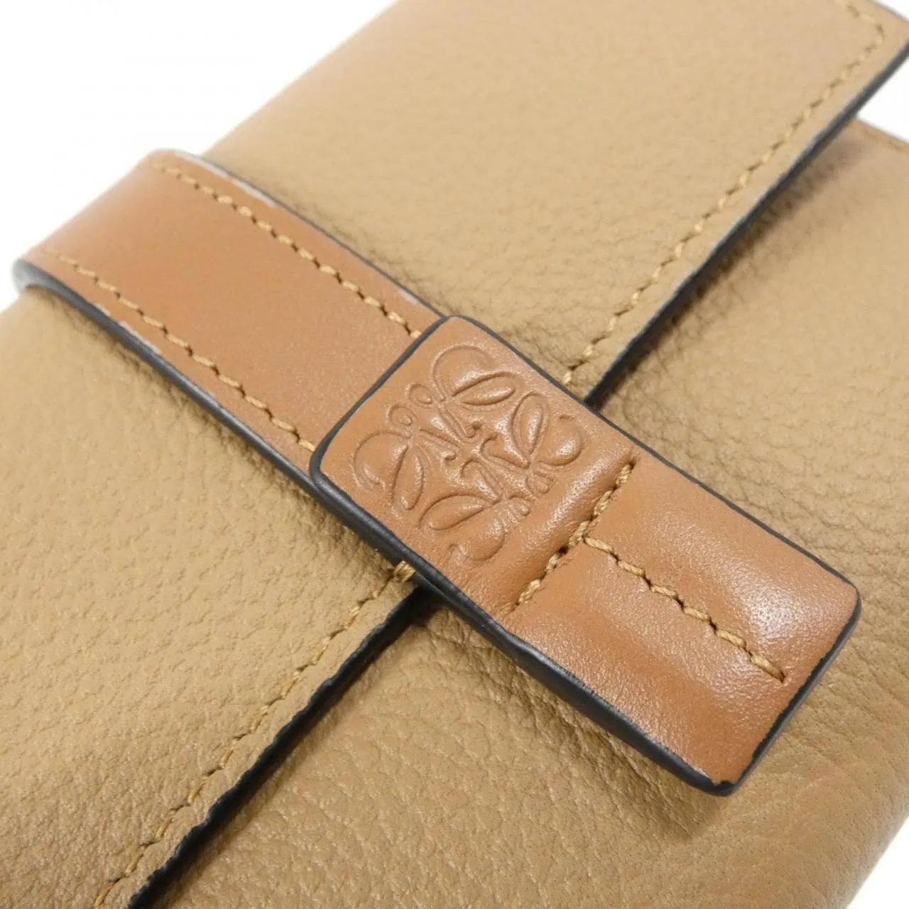 LOEWE C660S86X04 Wallet Black Rank A - Thumbnail 3