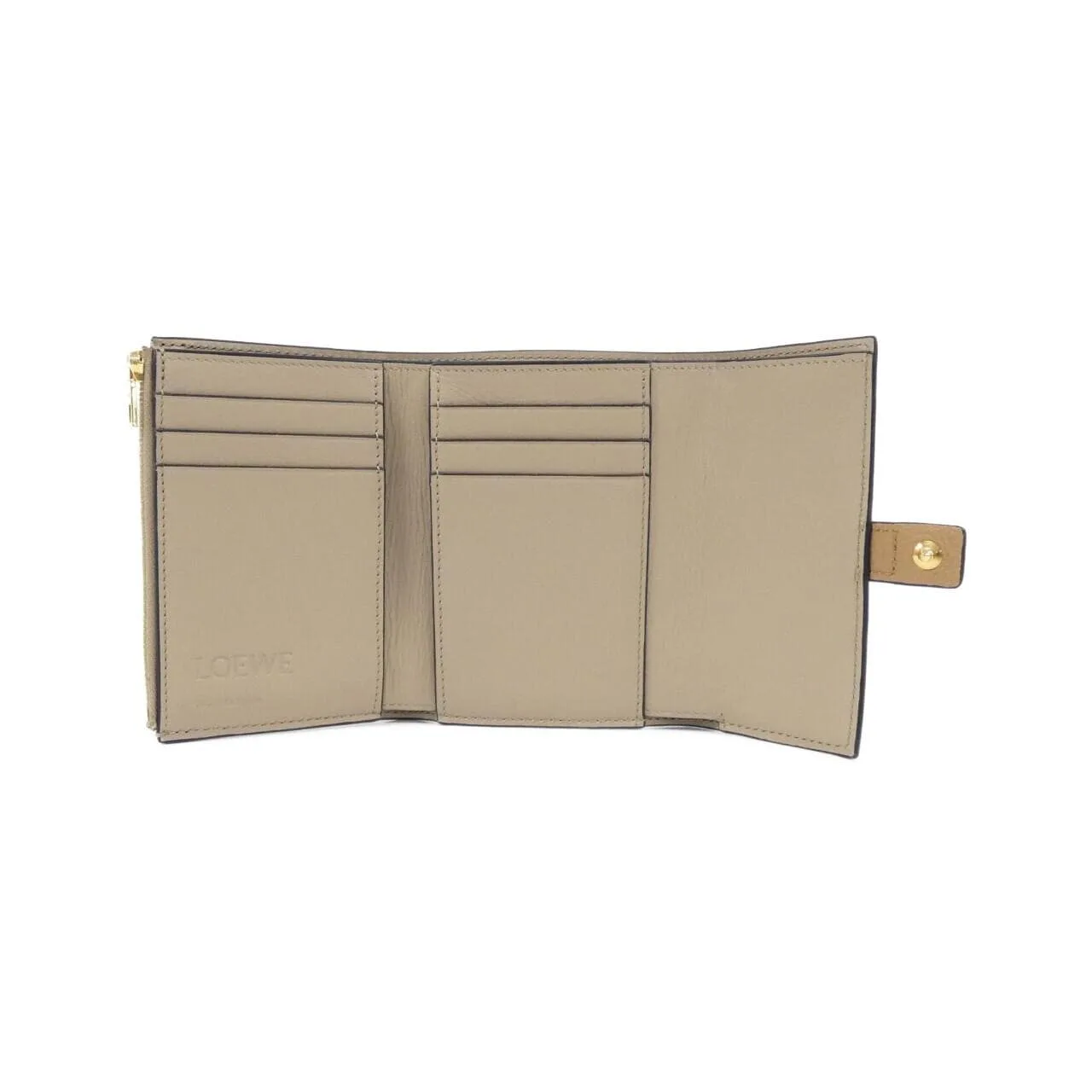 LOEWE C660S86X04 Wallet Black Rank A - Thumbnail 5