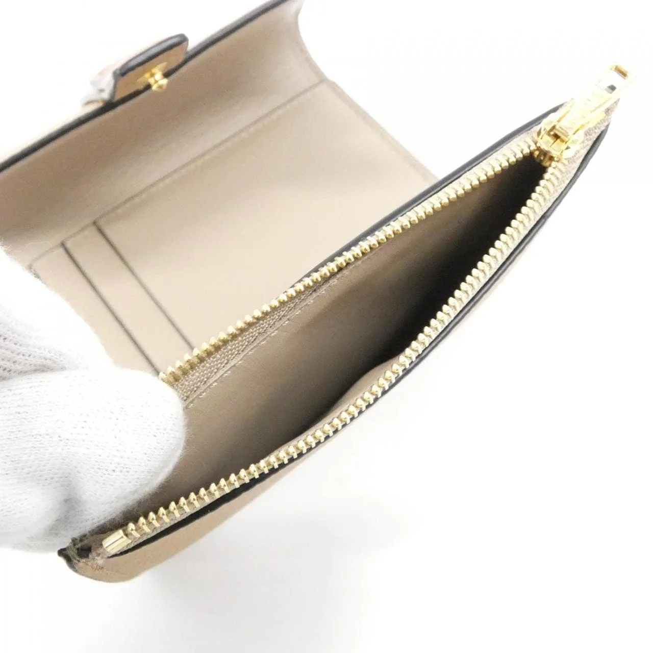 LOEWE C660S86X04 Wallet Black Rank A - Thumbnail 7