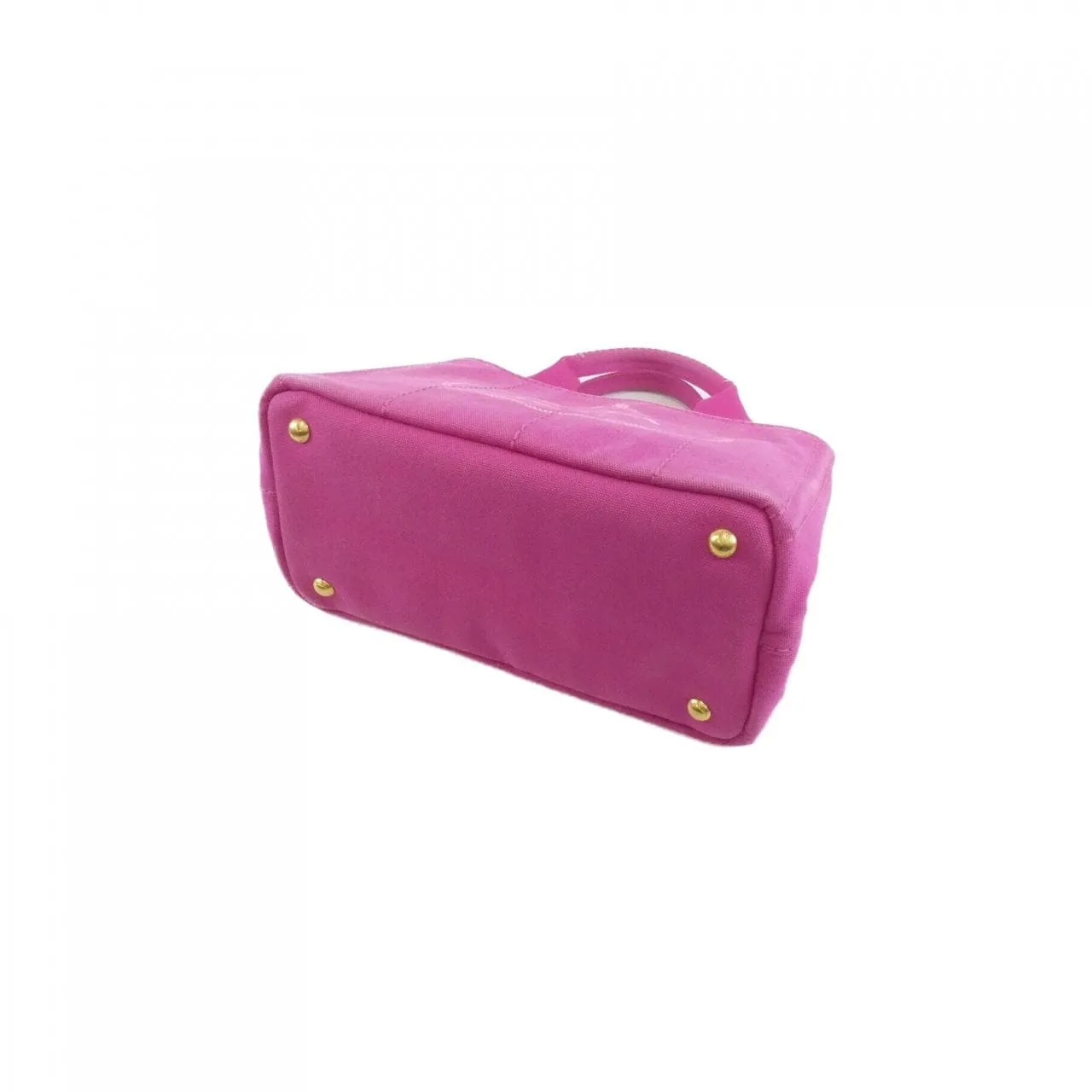 PRADA Canapa BN2439 Handbag Black Rank B - Thumbnail 3