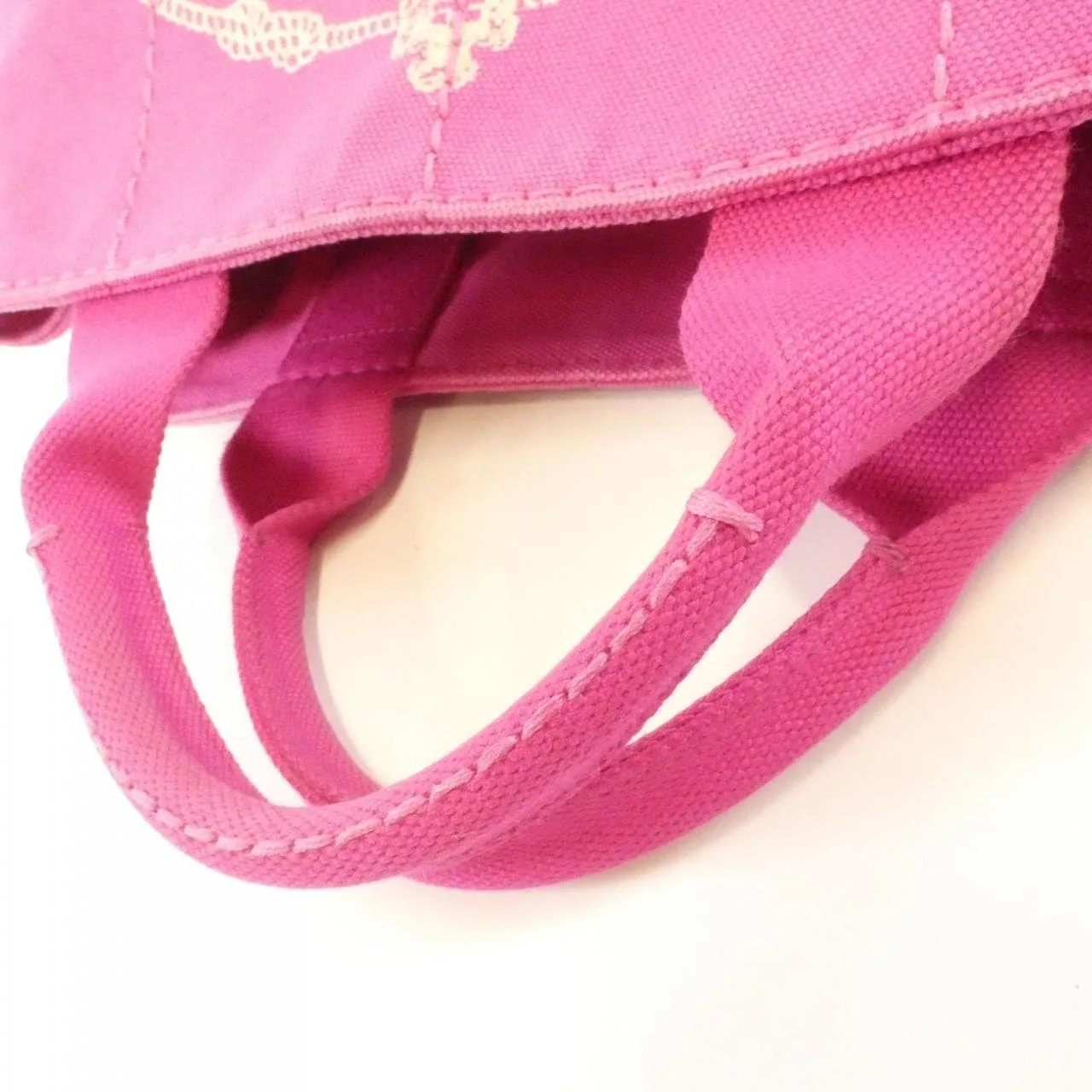 PRADA Canapa BN2439 Handbag Black Rank B - Thumbnail 6