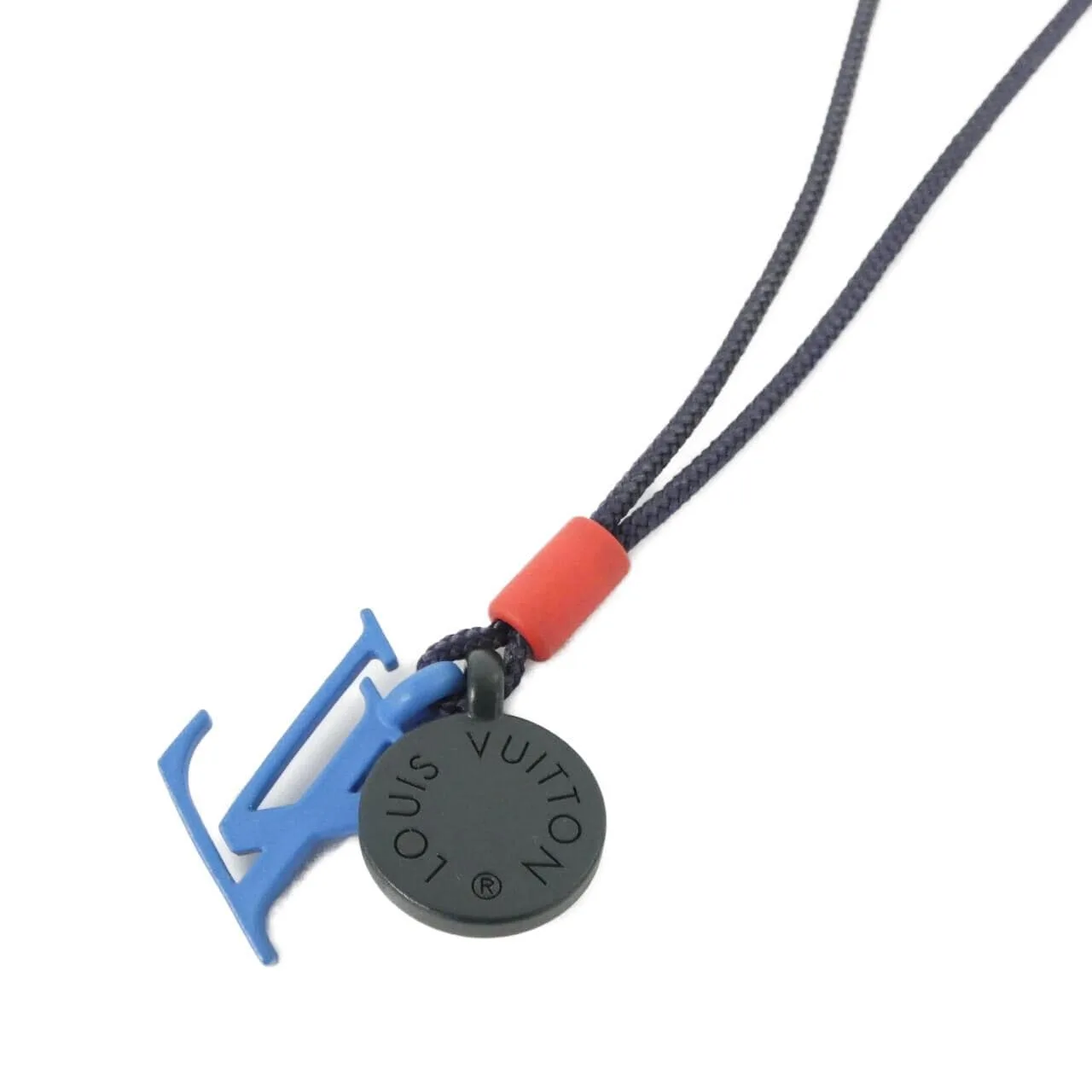 LOUIS VUITTON OnTheGo M63648 Accessories Blue Rank A - Thumbnail 3