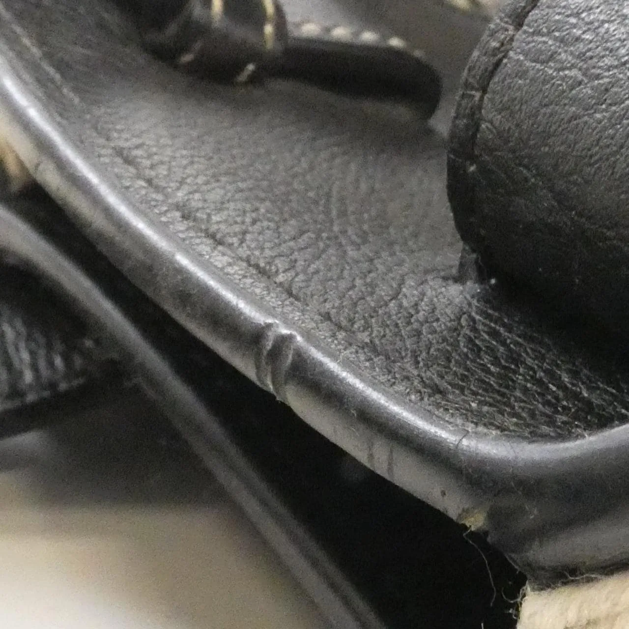 LOEWE Hammock 387 49 S35 Shoulder Black Rank B - Thumbnail 8