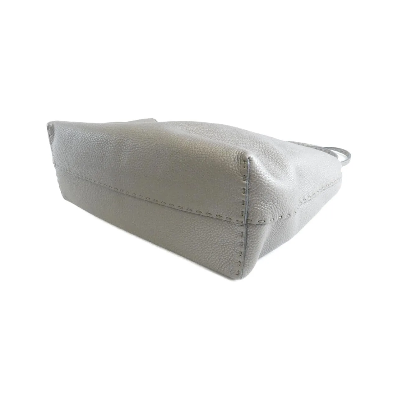 FENDI Sunshine Shopper 8BH126 NDU Handbag Leather Black Leather Rank B - Thumbnail 2