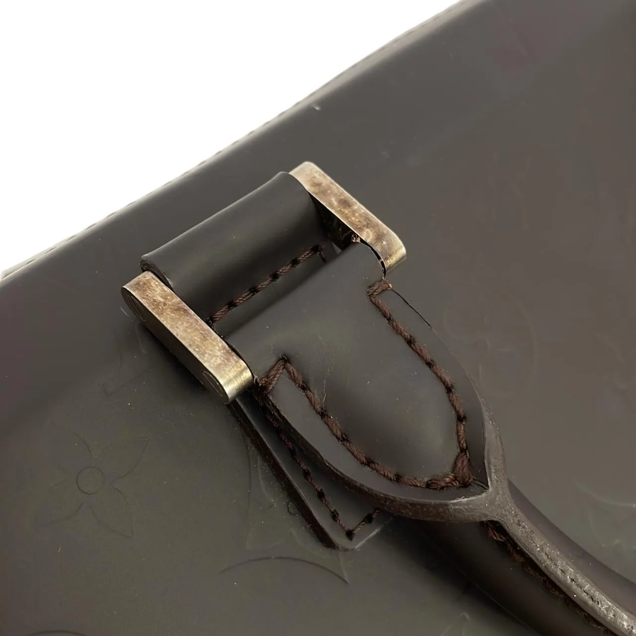 LOUIS VUITTON M46580 Handbag Monogram 黑色 Monogram 中古品A - 縮圖 7