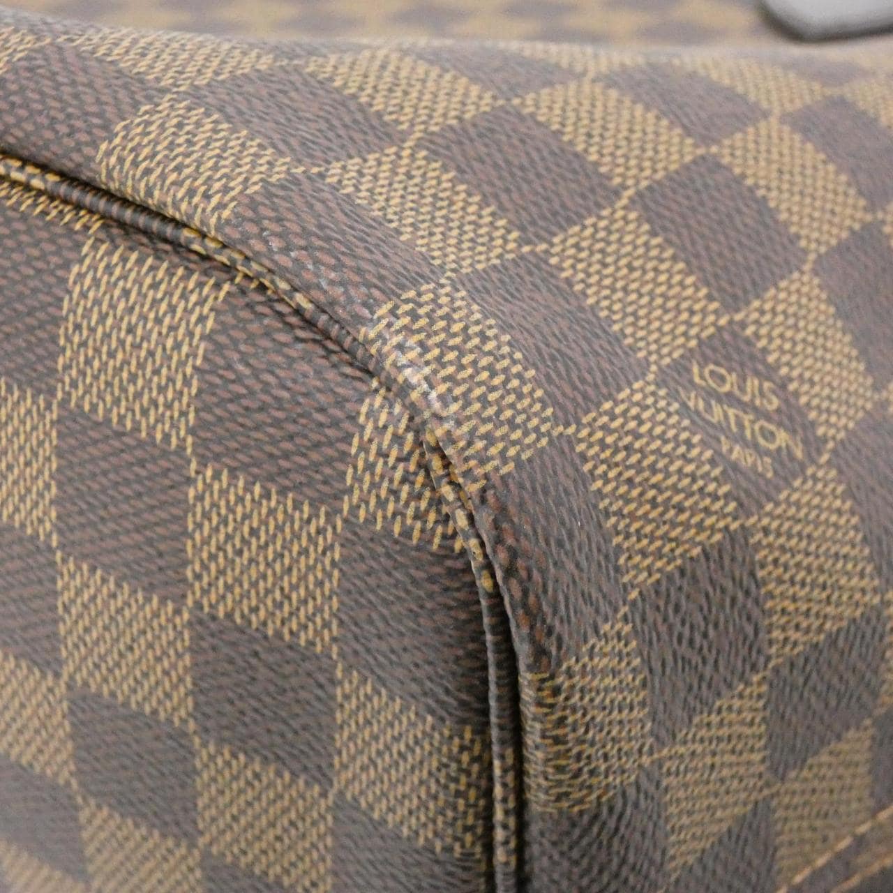 LOUIS VUITTON Neverfull N41603 Bag Damier Ebene Damier - Thumbnail 2