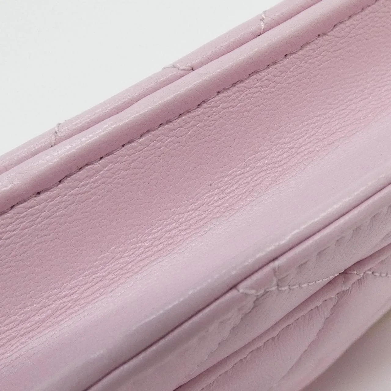 CHANEL AP4518 Wallet Lambskin 粉色 羊皮 中古品A - 縮圖 3