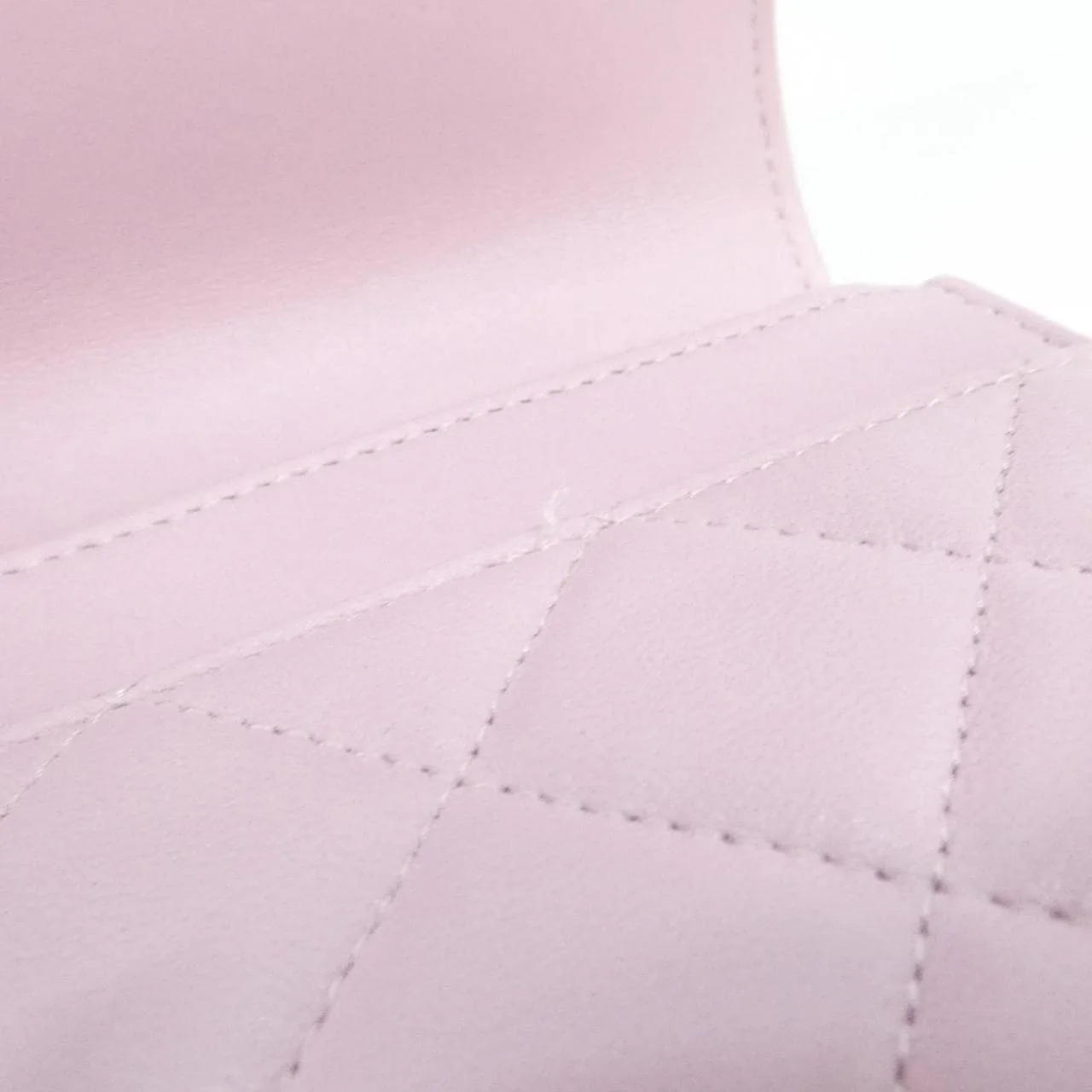 CHANEL AP4518 Wallet Lambskin 粉色 羊皮 中古品A - 縮圖 7