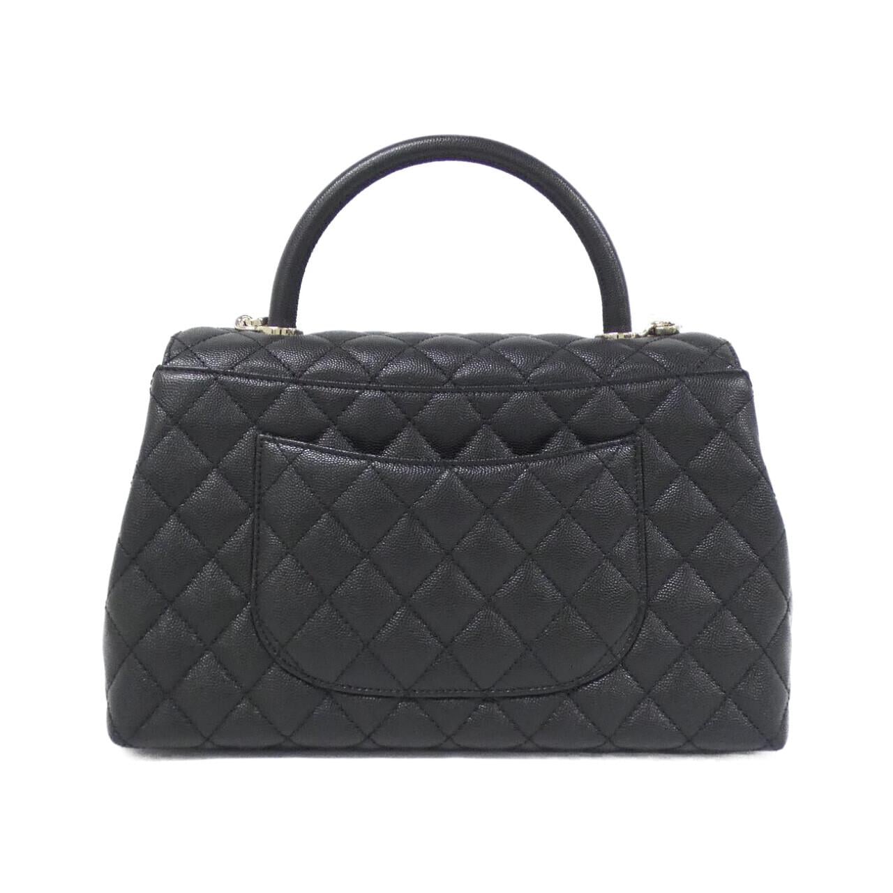CHANEL Matelasse 92991 Handbag Grained Calfskin Black Grained Calfskin - Thumbnail 2