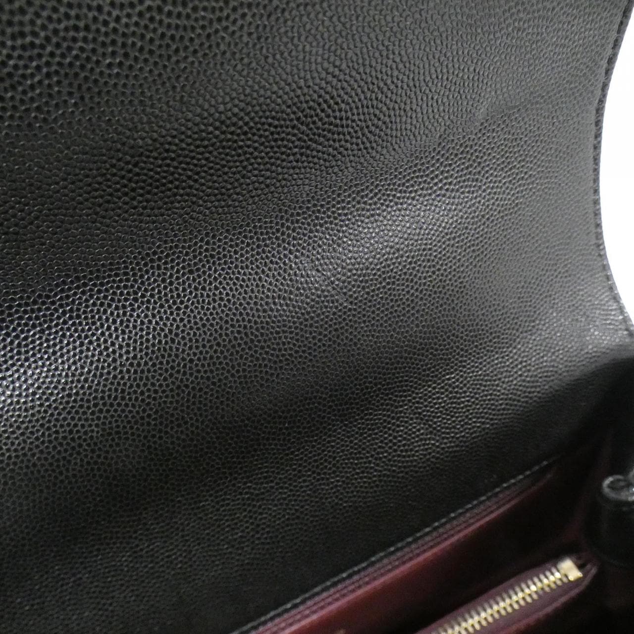 CHANEL Matelasse 92991 Handbag Grained Calfskin Black Grained Calfskin - Thumbnail 8