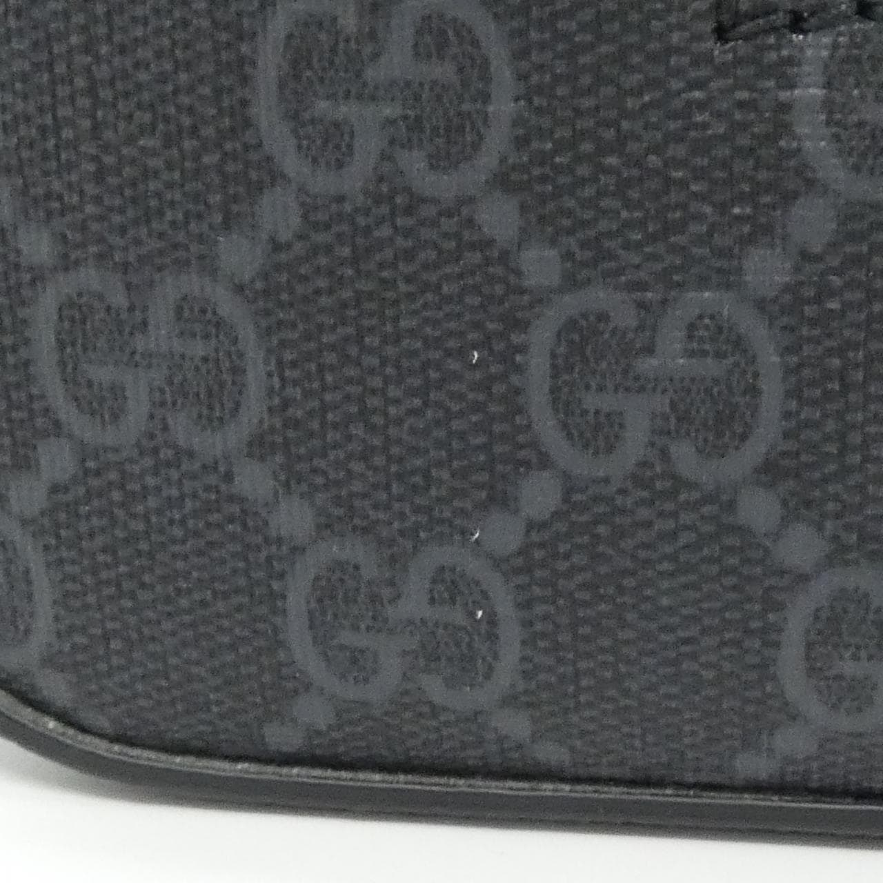 GUCCI 495561 9F2YN Bag Canvas 黑色 帆布 中古品A - 縮圖 5