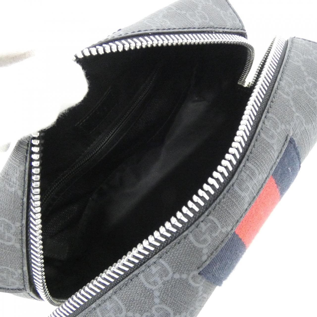 GUCCI 495561 9F2YN Bag Canvas 黑色 帆布 中古品A - 縮圖 6