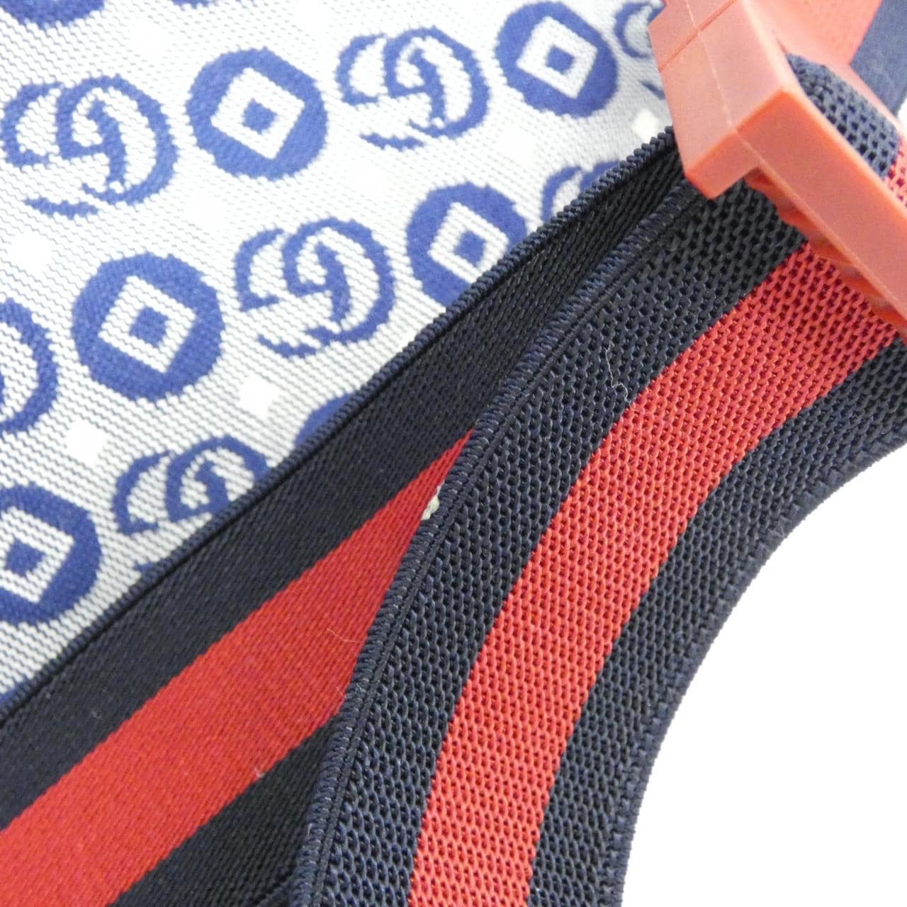 GUCCI 502095 U4GAN Belt Bag Cotton 黑色 Cotton 中古品A - 縮圖 5