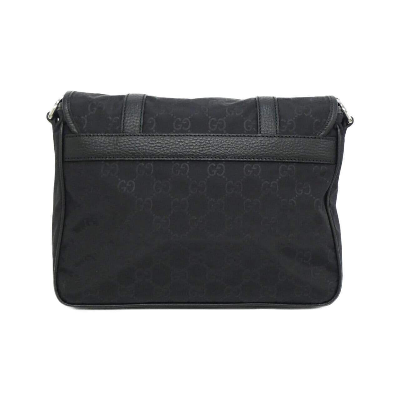 GUCCI 510335 K28AN Shoulder Bag Nylon 黑色 尼龍 中古品A - 縮圖 2