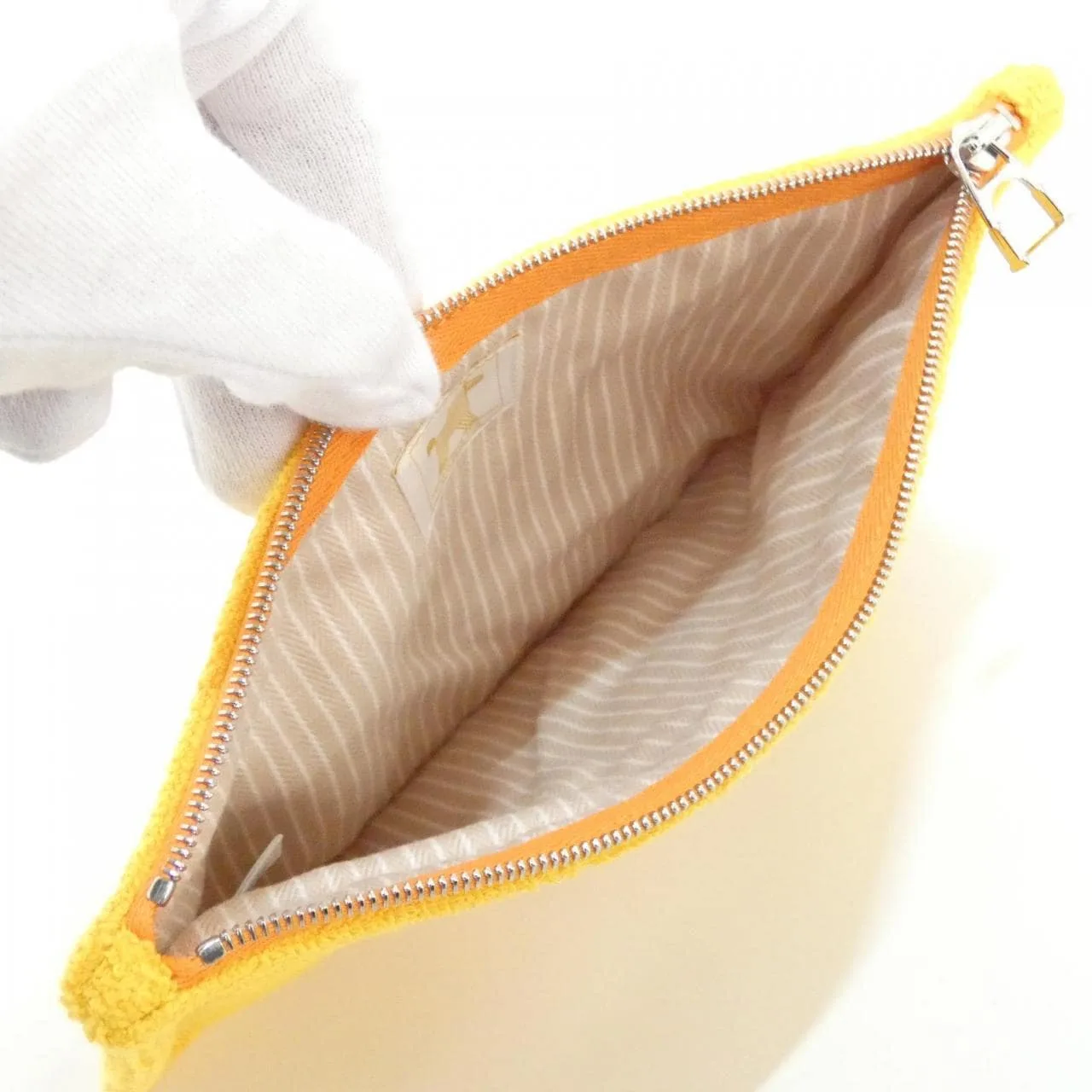 HERMES 104005M Pouch Black Rank A - Thumbnail 7