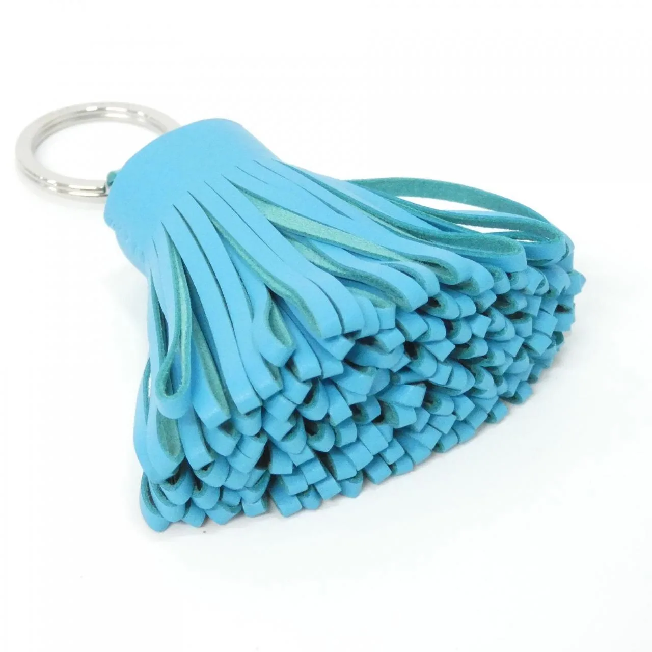 HERMES 077894CJ Key Case Blue Rank A - Thumbnail 2