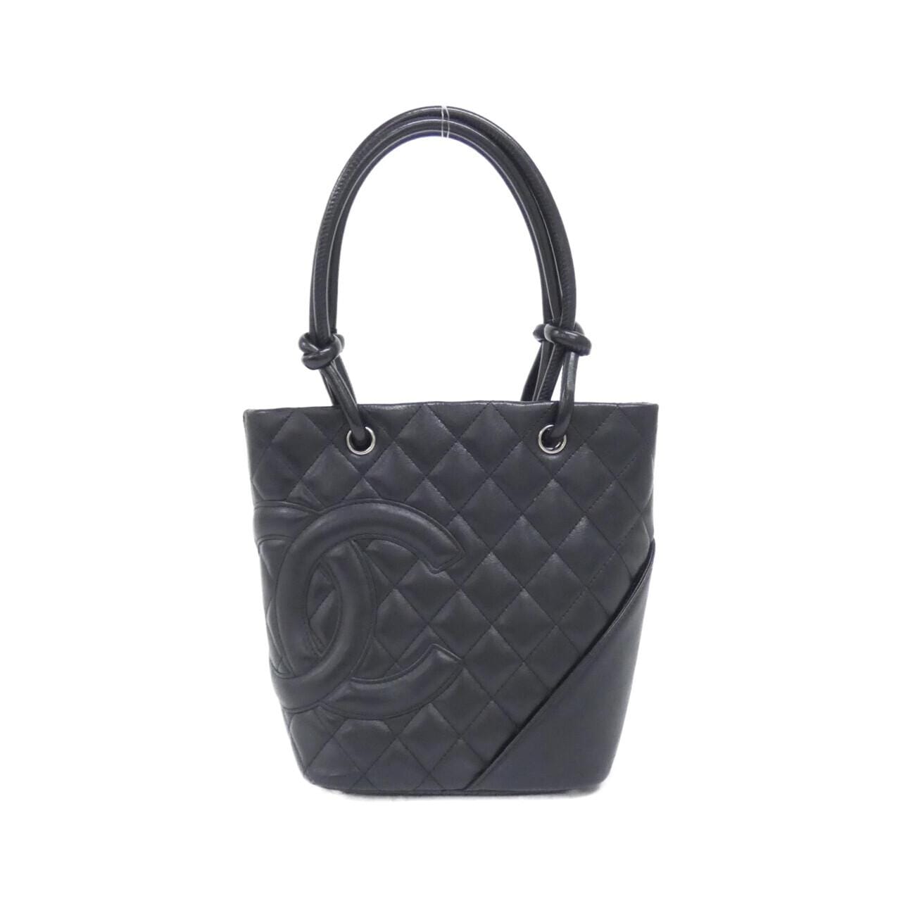 CHANEL Cambon 25166 Handbag Black