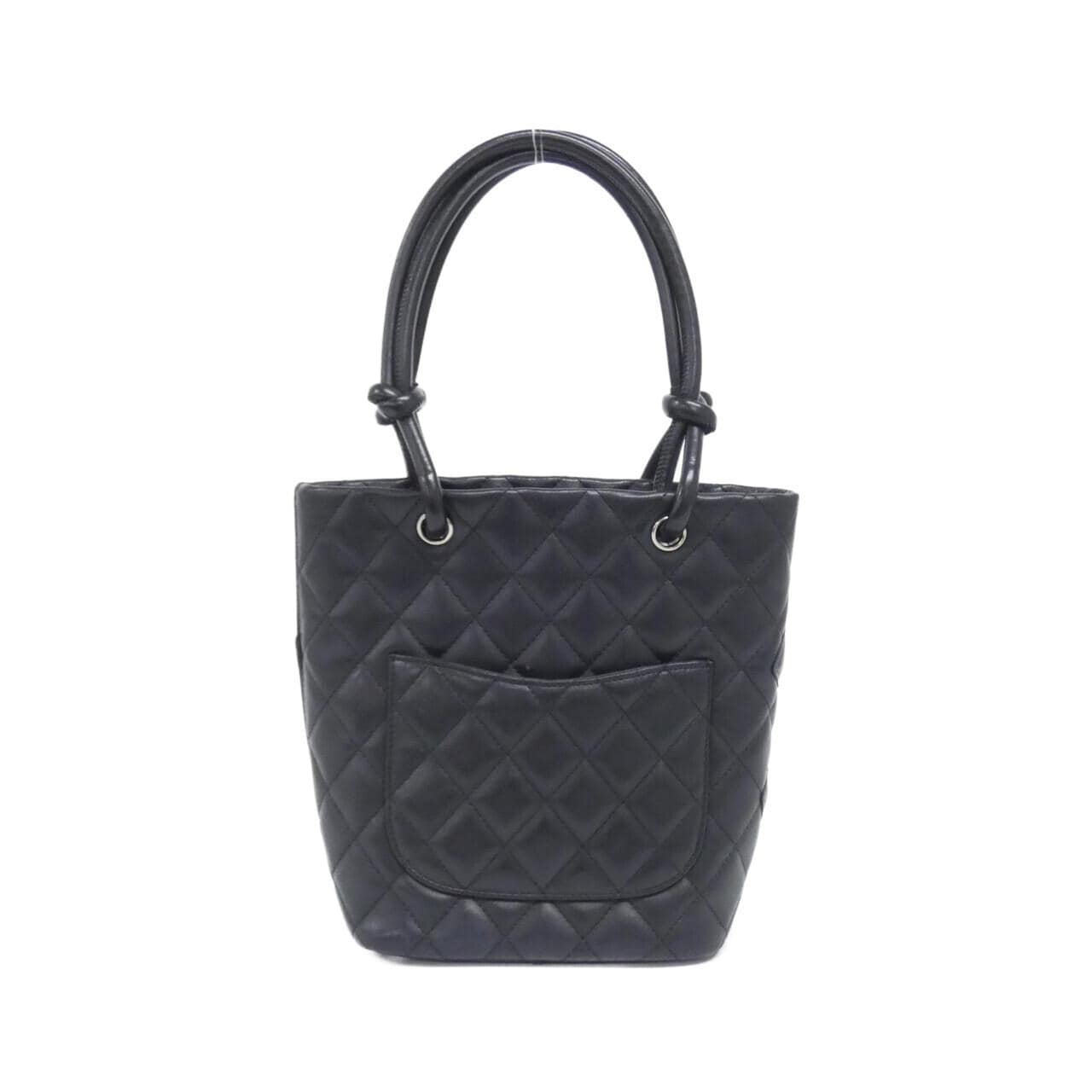 CHANEL Cambon 25166 Handbag 黑色 中古品A - 縮圖 2