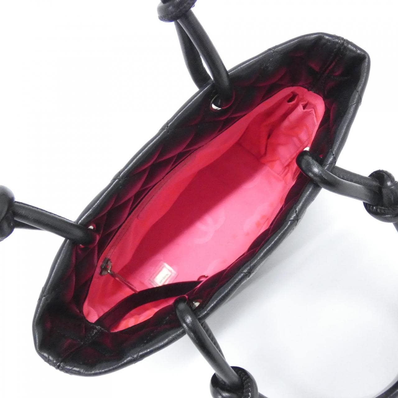 CHANEL Cambon 25166 Handbag 黑色 中古品A - 縮圖 8