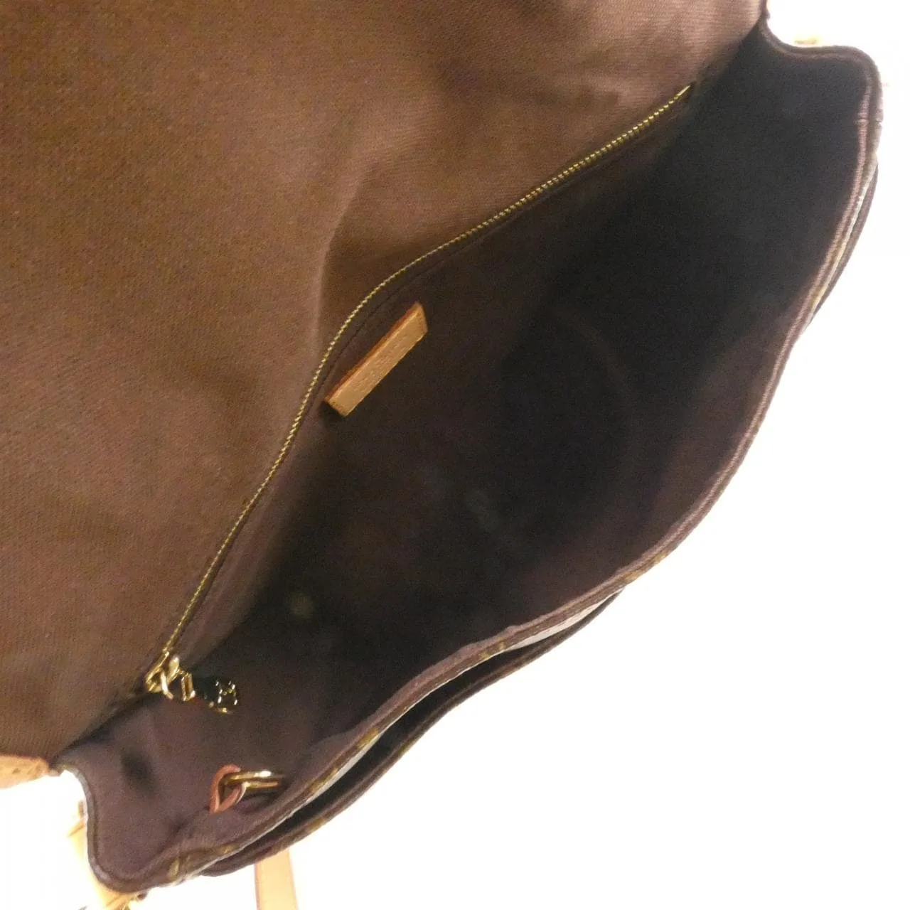 LOUIS VUITTON M40474 Shoulder Monogram 黑色 Monogram 中古品A - 縮圖 7