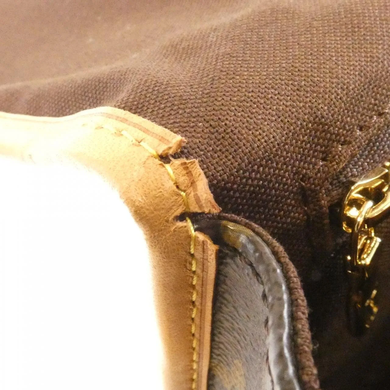 LOUIS VUITTON M40474 Shoulder Monogram 黑色 Monogram 中古品A - 縮圖 8