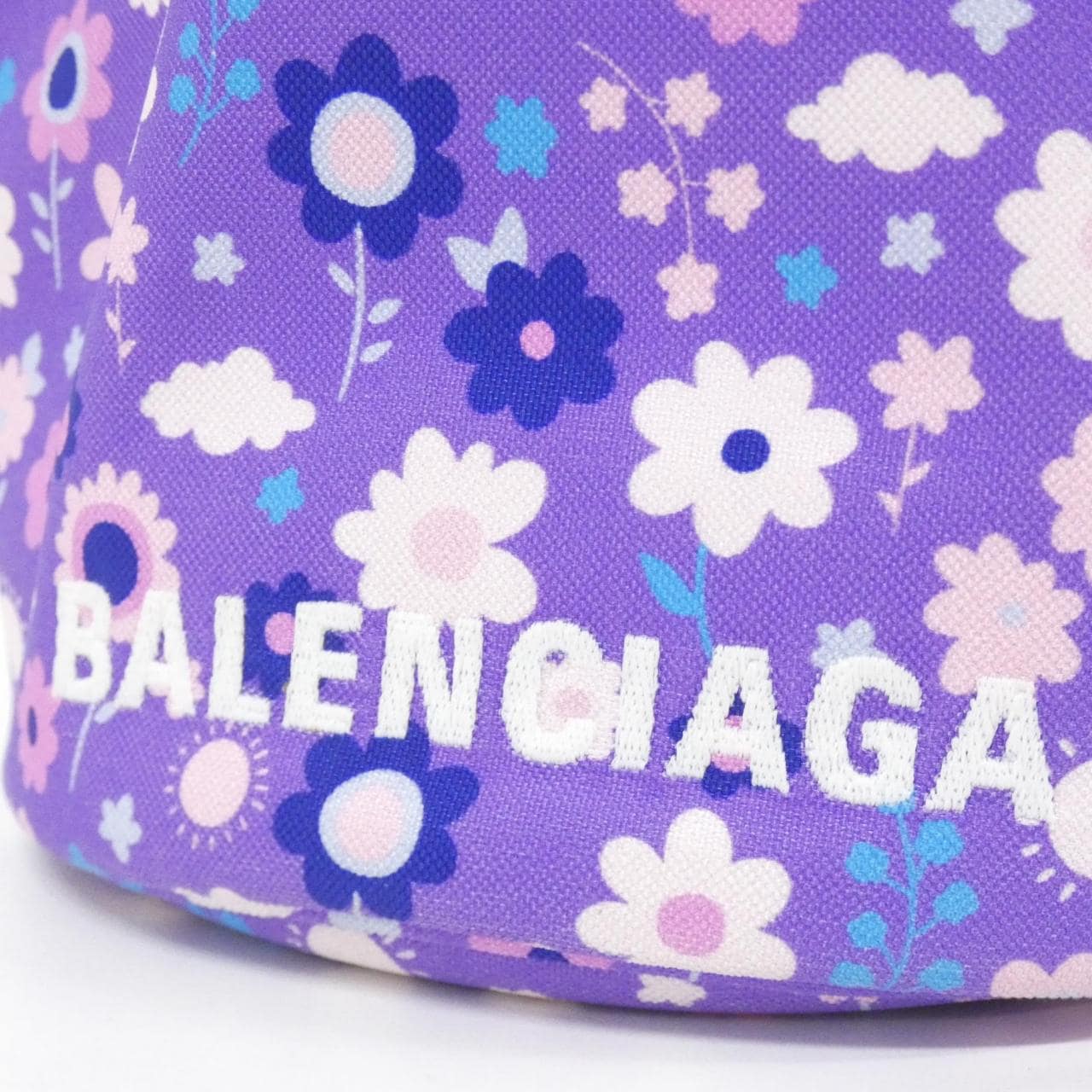 BALENCIAGA 656682 Bag Nylon 黑色 尼龍 中古品A - 縮圖 4