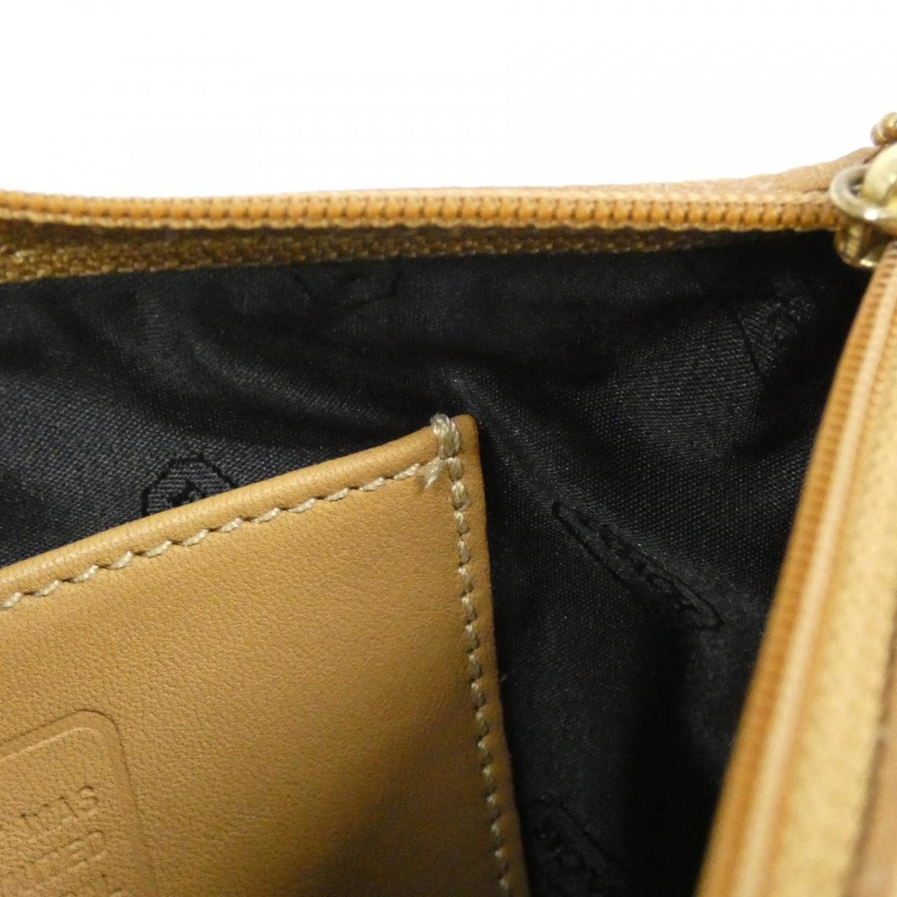 COACH 9311 Bag Leather 棕色 皮革 中古品A - 縮圖 7