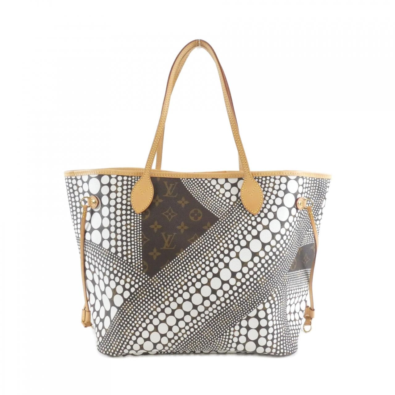 LOUIS VUITTON Neverfull M40684 Tote Monogram Black Monogram Rank B - Thumbnail 2