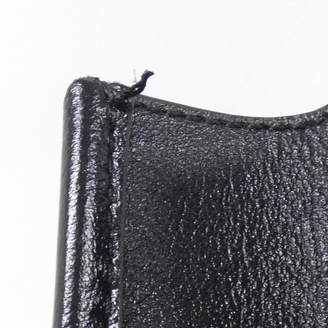 GUCCI 537219 0OLHX Bag Leather 黑色 皮革 中古品A - 縮圖 6