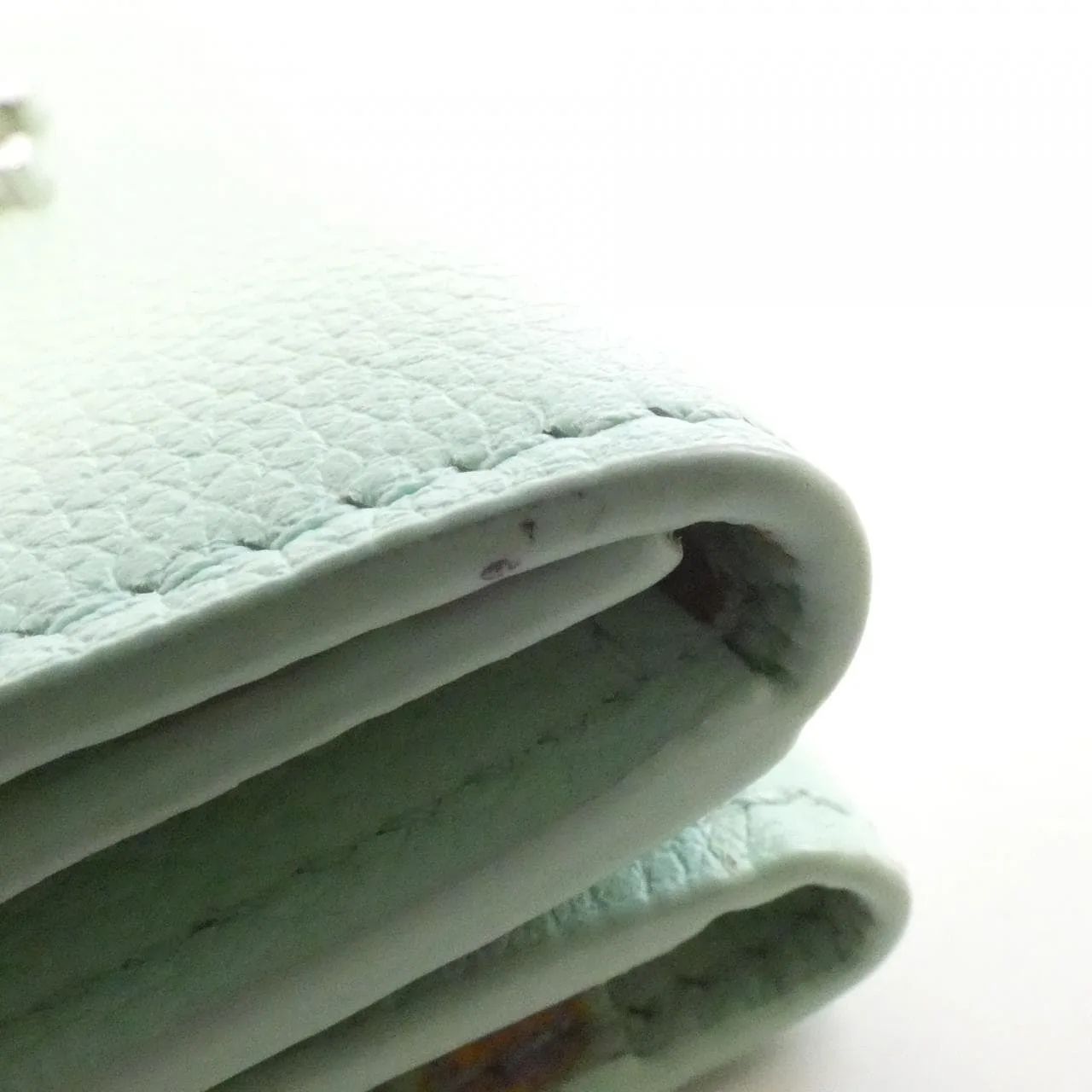 LOUIS VUITTON M81885 Wallet 綠色 中古品B - 縮圖 3