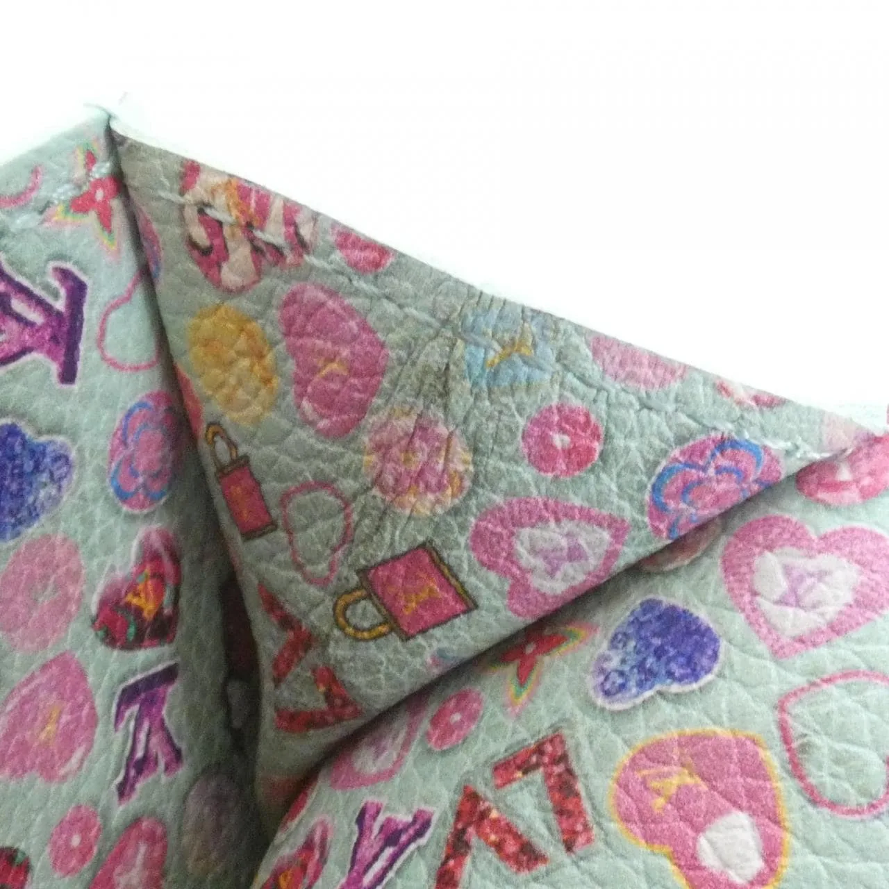 LOUIS VUITTON M81885 Wallet 綠色 中古品B - 縮圖 10