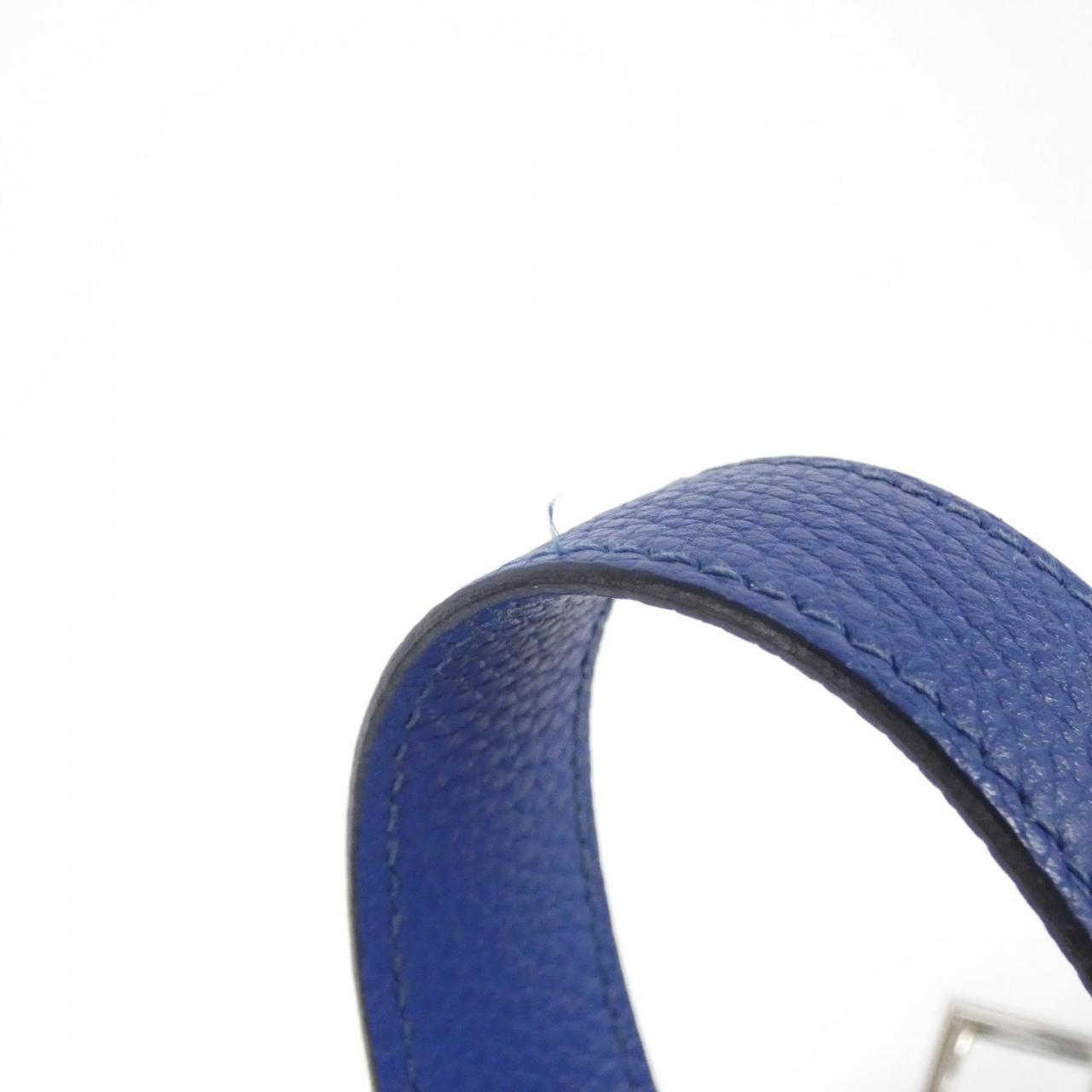 HERMES HERMÈS Picotin 073597CK Bag 藍色 中古品A - 縮圖 7