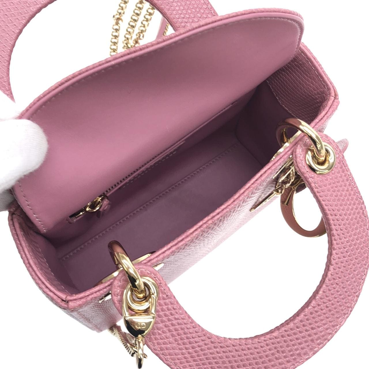 DIOR Lady Dior Bag Pink - Thumbnail 6