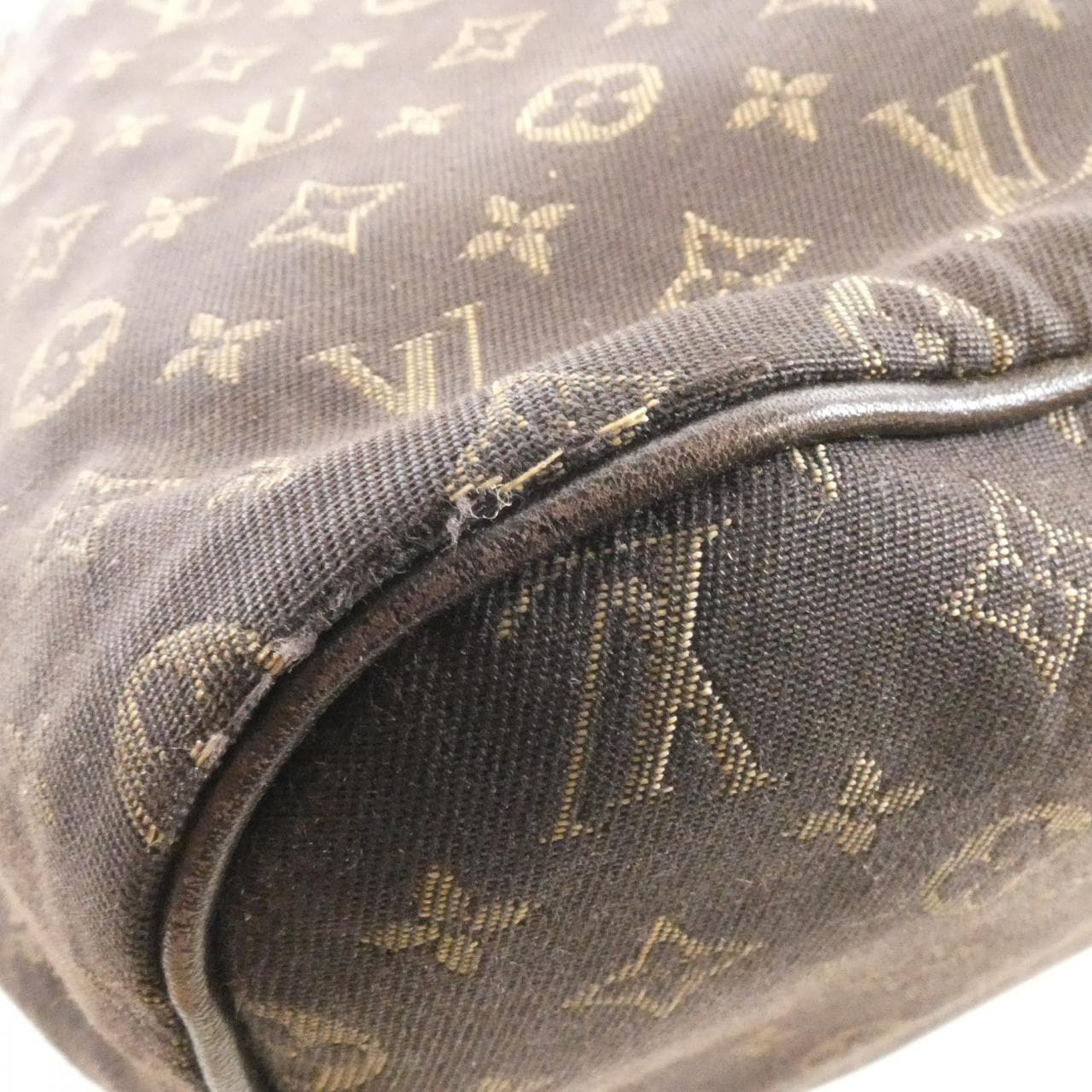 LOUIS VUITTON Neverfull M40513 Tote Monogram Black Monogram - Thumbnail 2