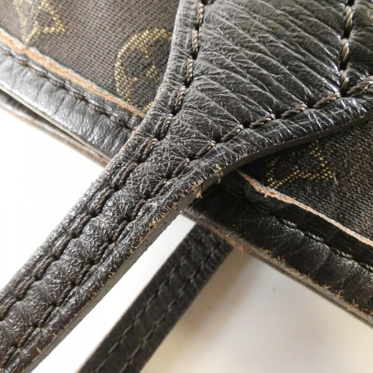 LOUIS VUITTON Neverfull M40513 Tote Monogram Black Monogram - Thumbnail 6