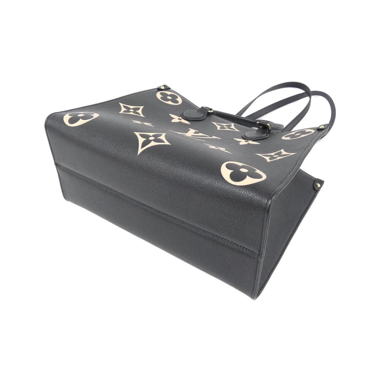 LOUIS VUITTON OnTheGo M45495 Bag Monogram 黑色 Monogram 中古品A - 縮圖 2