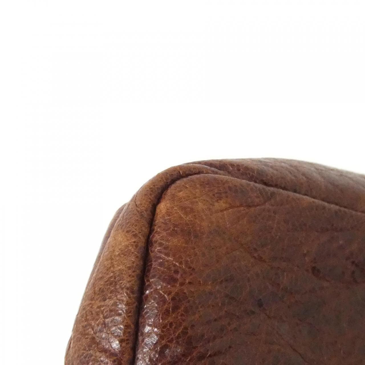 BALENCIAGA 132116 Bag Leather 棕色 皮革 中古品B - 縮圖 3